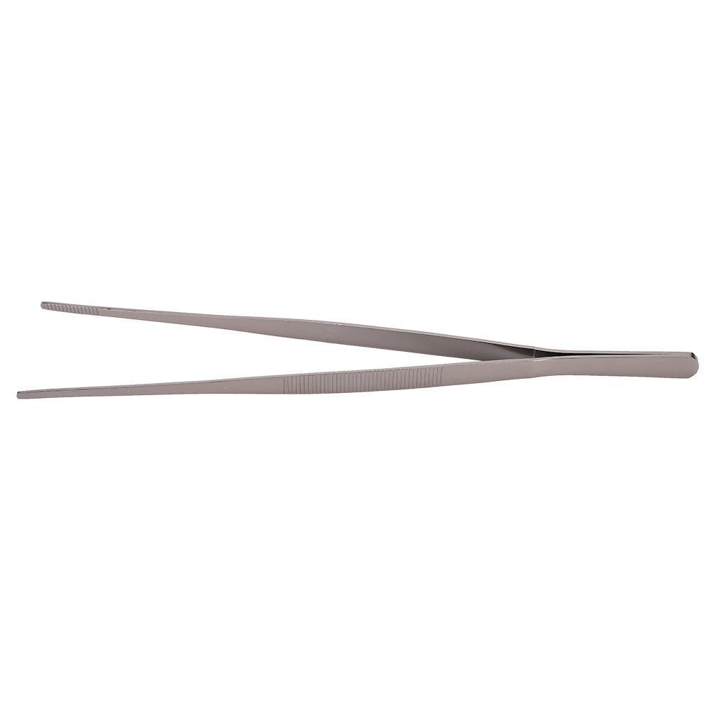 Long Stainless Steel Straight And Curved Nippers Tweezers Reptile Feeding Tongs For Reptile Snakes Lizards Spider