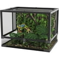 thumbnail image 1 of Reptile Glass Terrarium with Top & Side Screen Ventilation Reptile Terrarium, Double Hinge Door & Anti Escape Reptile Tank for Lizard Tortoise Snake, 1 of 7