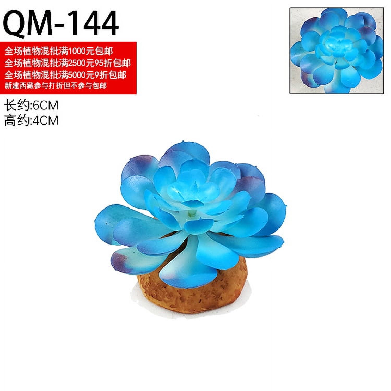 Reptile Habitat Fake Plant Artificial Based Flower Artificial Terrarium