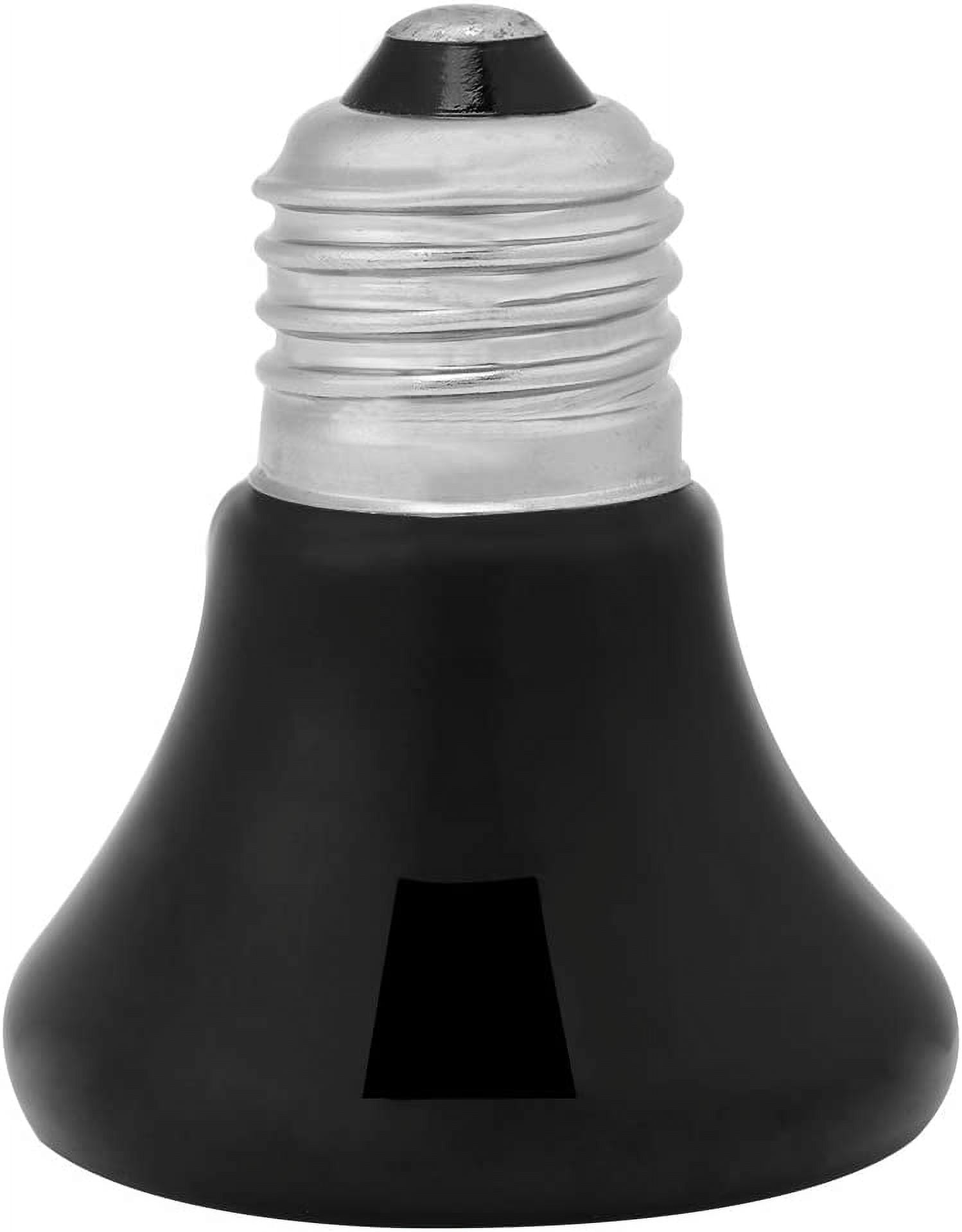 Reptile Heat Lamp Bulb, 100W Ceramic Emitter, 220V, Pack of 1