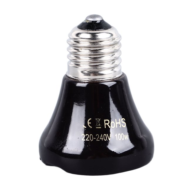 Reptile Heat Lamp Ceramic Heat Emitter No Light Emitting Heat Bulbs for
