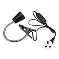 Reptile Heat Lamp Holder Clip On 360 Degree Rotatable Hose Reptile