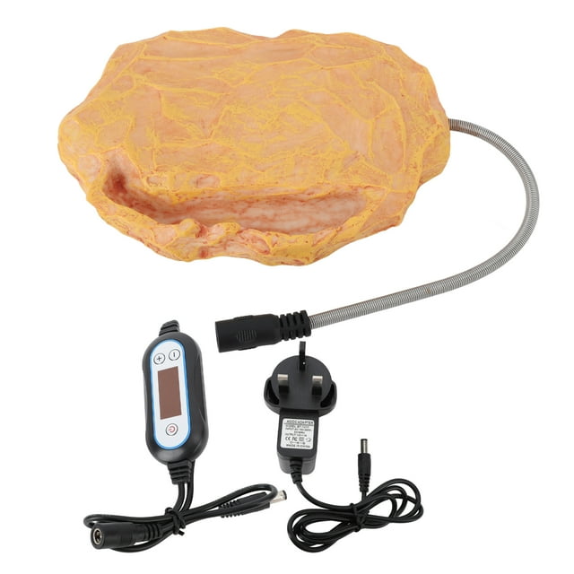 Reptile Heat Rock Temperature Controlled Heating Rock Heater for Lizard