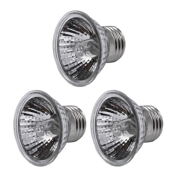 Reptile Heating Lamp Full Spectrum UVA UVB 3.0 Basking Light For Tortoise And Pet Habitat With Alloy Construction