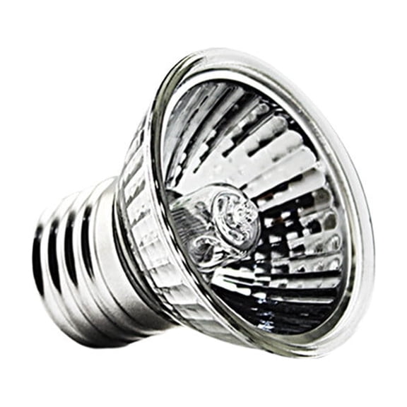 Reptile Heating Lamp with Full Spectrum Simulation for Tortoises, Lizards, and Geckos - Adjustable Night and Day Modes