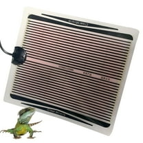 Reptile Heating Pad- (5W/15W) Temperature Adjustable Terrarium Heat Mat for Turtle/Snake/Frog/Lizard/Small Animals/Plant Box