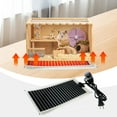 thumbnail image 1 of Reptile Heating Pad, Gaqring 110V Adjustable Temperature Pet Heat Mat, Waterproof Low Energy Consumption Thermal Pad for Turtle Snake Lizard Terrarium, Black, 1 of 6