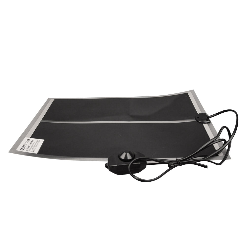 Reptile Heating Pad Straight Hair Leopard Print Mat for Reptiles Gecko