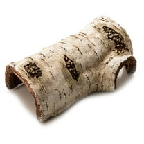 Reptile Hide Cave Artificial Birch Log Help Breeding for Snakes Leopard Gecko