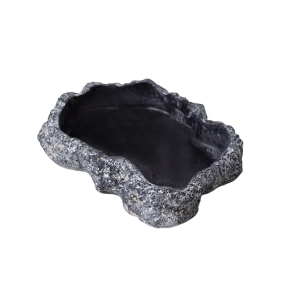 Reptile Hideout Cave with Durable Material Dark Secure Shelter for Lizards Snakes Geckos Terrarium Accessory