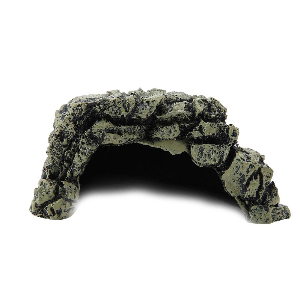Reptile Hideouts Basking Platform Reptile Hide Lizards s Resin Hiding