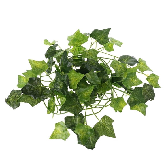 Reptile Plants Hanging Jungle Vines & Artificial Leaves Reptiles Terrarium Decorations for Lizard Snake Geckos Chameleon