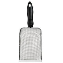 Reptile Sand Scooper Stainless Steel Fine Mesh Metal Sand Shovel Terrarium Substrate Litter Cleaner Corner Scoops