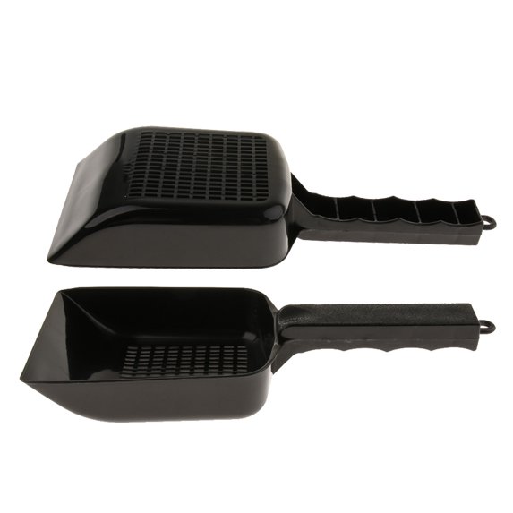 Reptile Shovel Sifter,Sand Shovel,Cat Litter Shovel,Cleaner Sand Sieve,Terrarium Cleaning Tool,, Dog Poo Scooper,Pet Supplies,,Cat Sand Shovel Black
