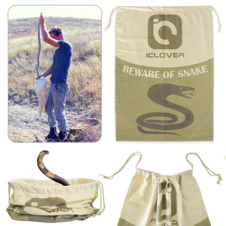Reptile Snake Bag with Drawstring, iClover 20