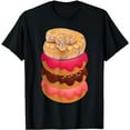thumbnail image 1 of Reptile Snake Lovers Ball Python with Doughnuts T-Shirt, 1 of 5