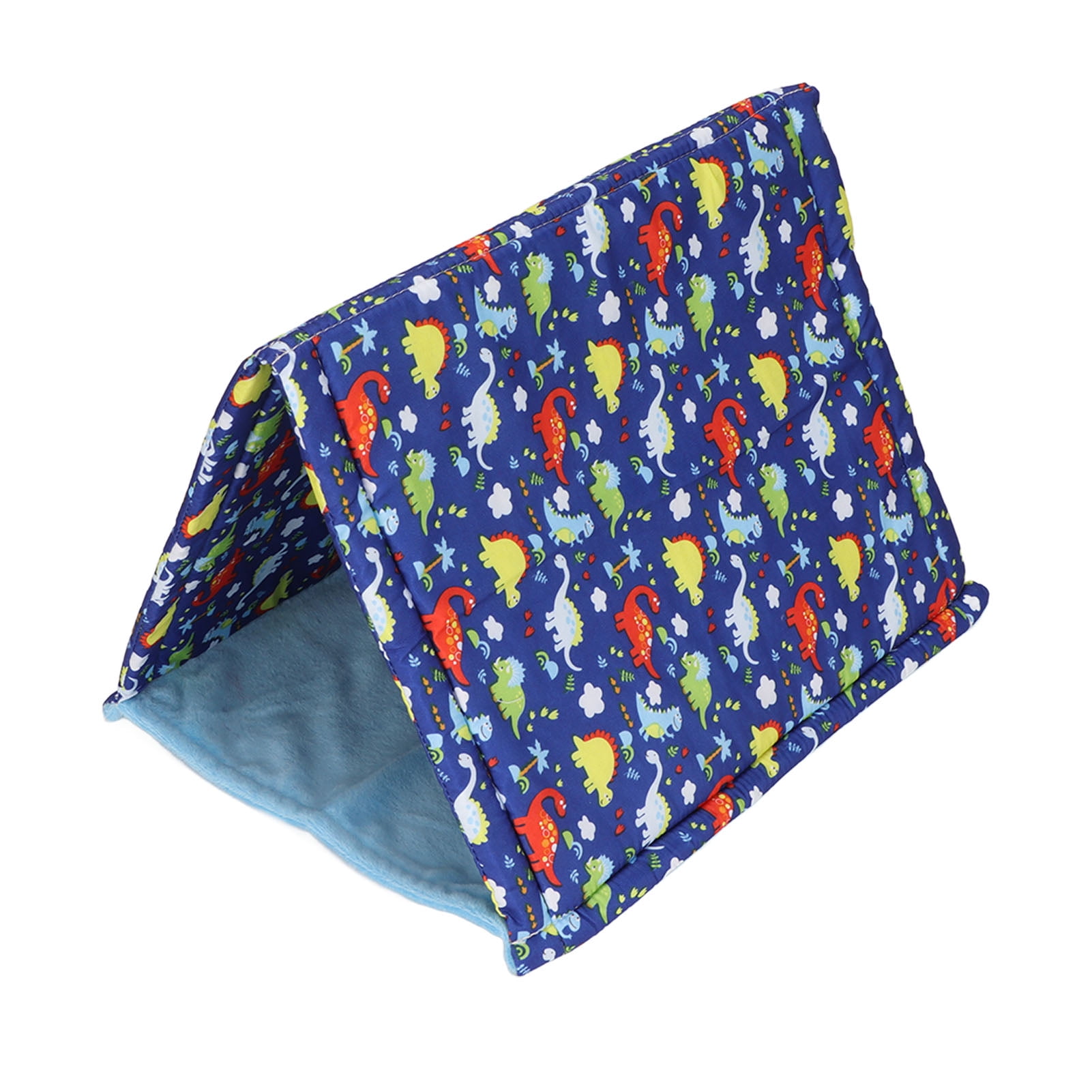 Reptile Tent Bed, Soft Machine Washable Triangular Lizard Hide Tent For