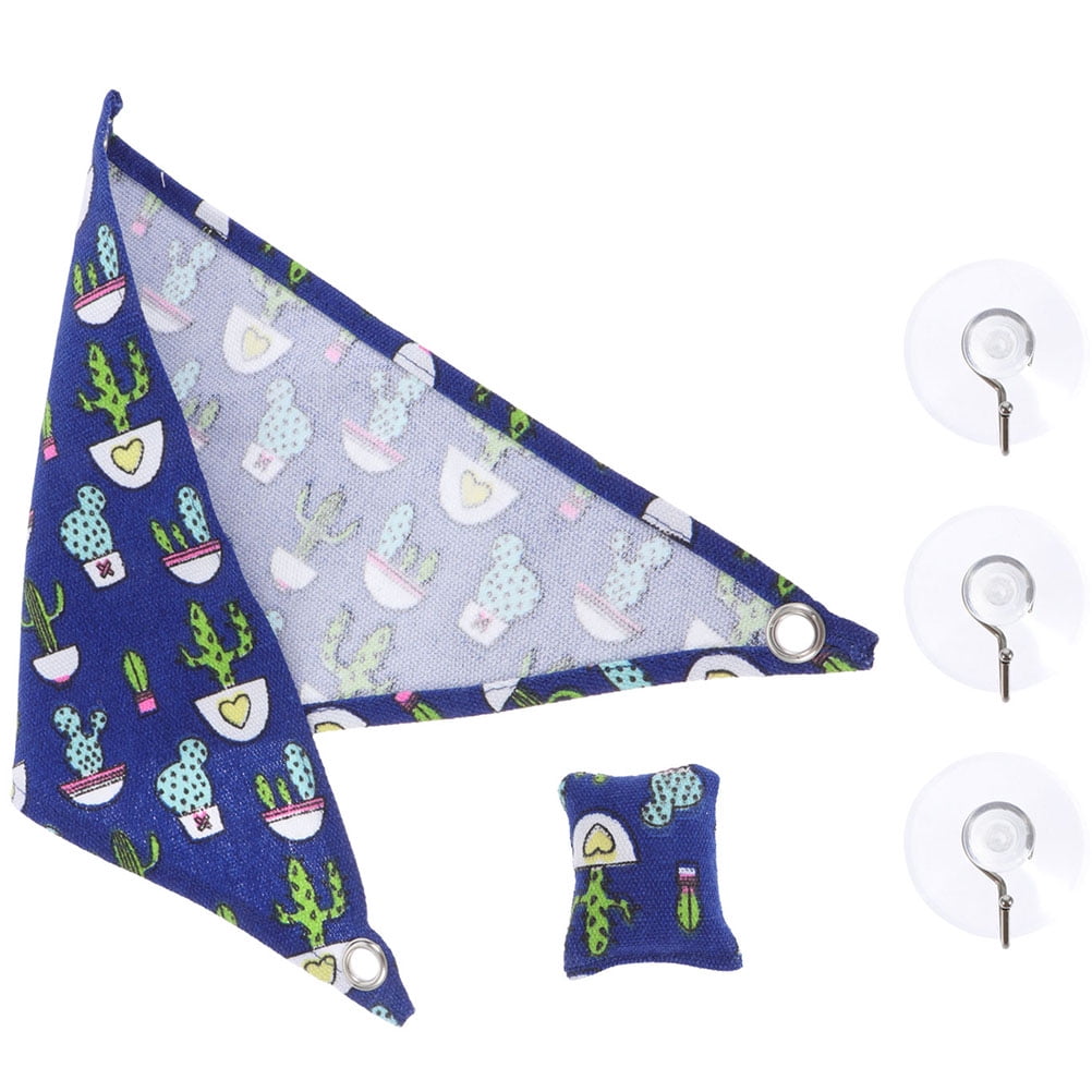 Reptile Terrarium Accessories Hammock Crested Gecko Hide Leopard Fogger