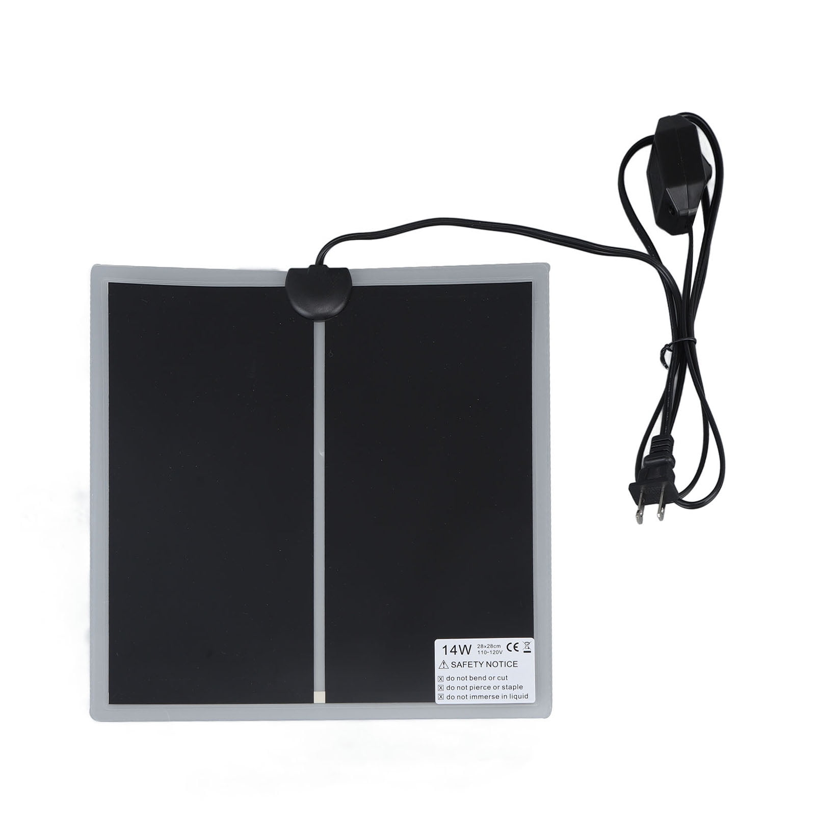 Reptile Terrarium Heat Pad Rapid Heating US Plug 110 to 120V Waterproof