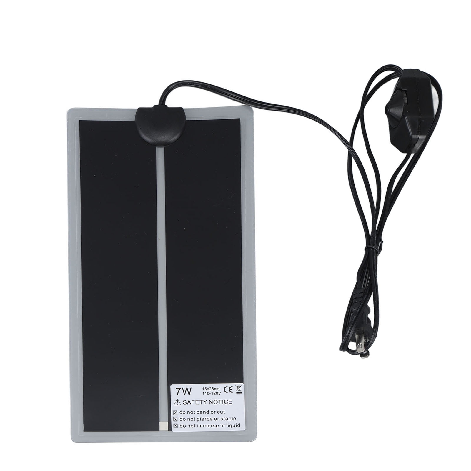 Reptile Terrarium Heat Pad Rapid Heating US Plug 110 to 120V Waterproof