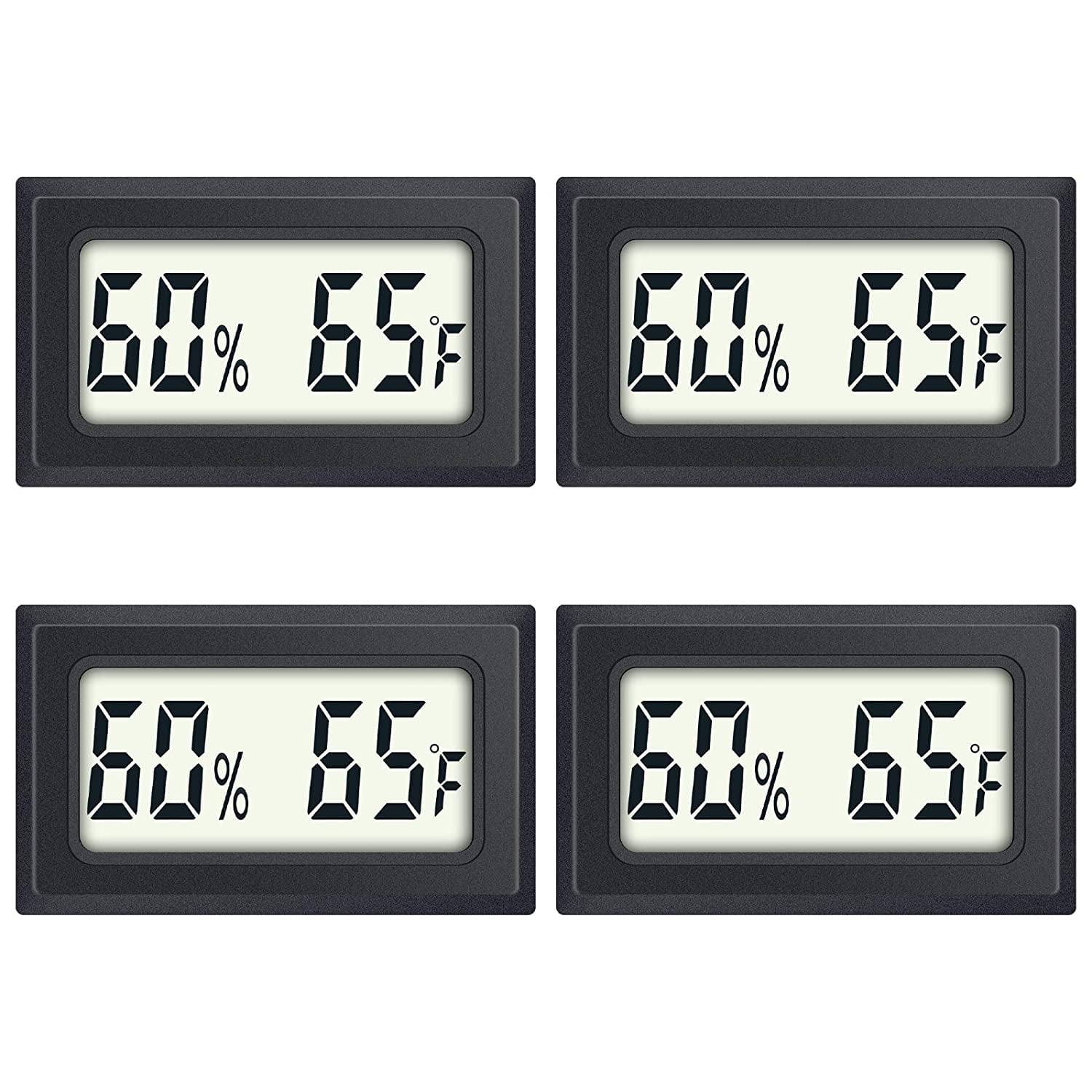 Digital Thermometer Indoor Hygrometer Room Thermometers and Humidity Gauge  with Temperature Humidity Monitor by AikTryee