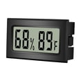 thumbnail image 1 of Reptile Thermometer Hygrometer Indoor Temperature Gauge Mini Digital Humidity Monitor LCD Display, 1 of 6
