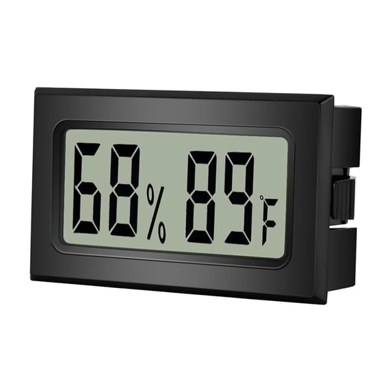 Reptile Thermometer Hygrometer Indoor Temperature Gauge Mini Digital Humidity Monitor LCD Display