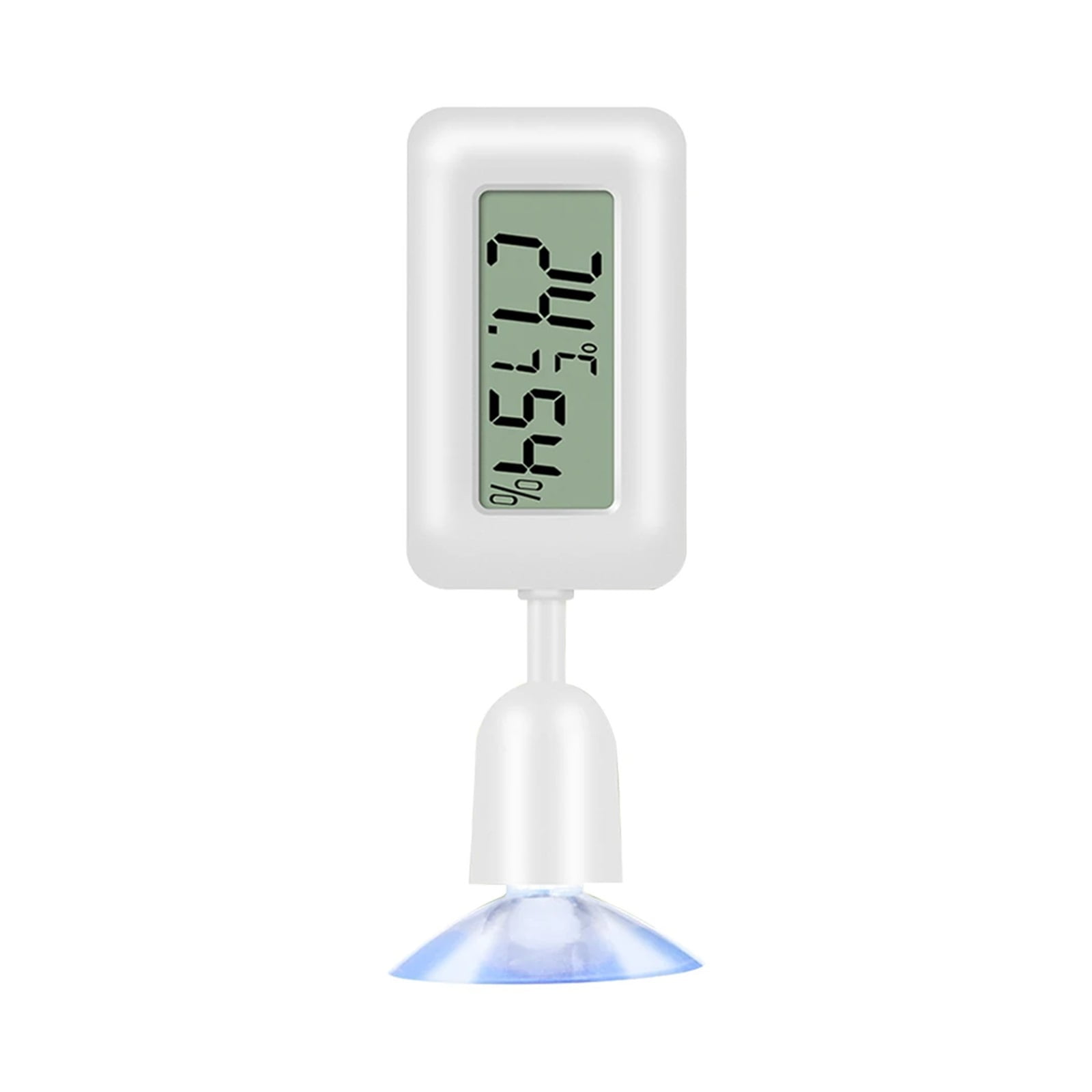 Reptile Thermometer Hygrometer with Suction Cup 360 Degree Rotation Digital Humidity Gauge Meter ,Simple Operation