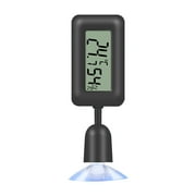 Reptile Thermometer with Suction Cup Digital Hygrometer Meter for Terrarium