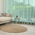 thumbnail image 1 of Reptile Tulle Curtains with Rod Pocket, Exotic Lizards Chameleons Leaping Illustration Nature Reptiles, Sheer Drape for Wedding Party 2 Panels, 7 Sizes, Green Mint, by Ambesonne, 1 of 3