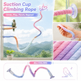 thumbnail image 1 of Reptile Vine with Suction Cups, Flexible Jungle Climber Bendable Branch for Terrarium Decor, Lizard Habitat Accessories for Bearded Dragon, Gecko, Chameleon Cages, 1Pack B, 1 of 7