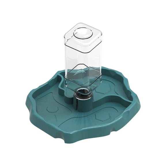 Reptile Water Bottle, Turtle Automatic Feeders Waterer Food and Water Bowl pet Dispenser Bottle Feeding Dish for Lizard Tortoise Chameleon