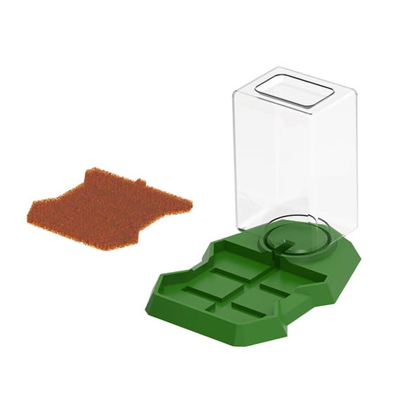 Reptile Water Dispenser Feeder with Large Capacity for Geckos Bearded Dragons and Other Lizards in a Terrarium