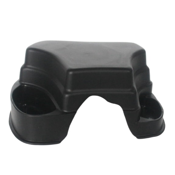 Reptile with Basin Cave Hiding Shelter Hide Decor Black