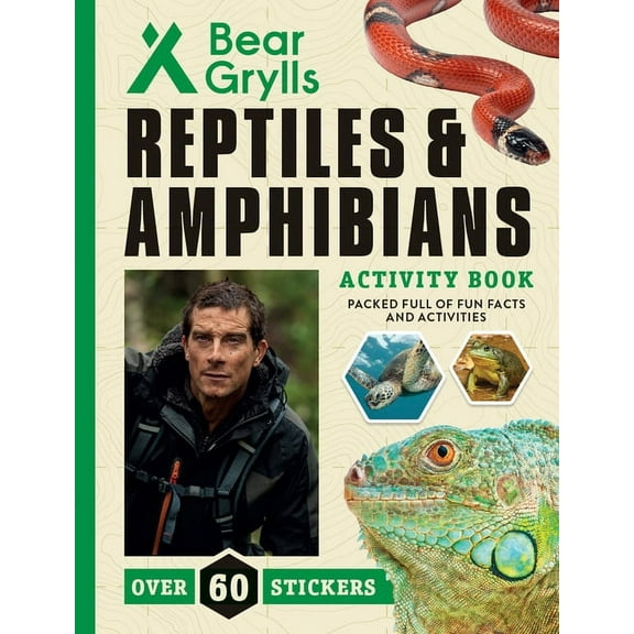Bear Grylls Activity Books Reptiles and Amphibians, (Paperback)