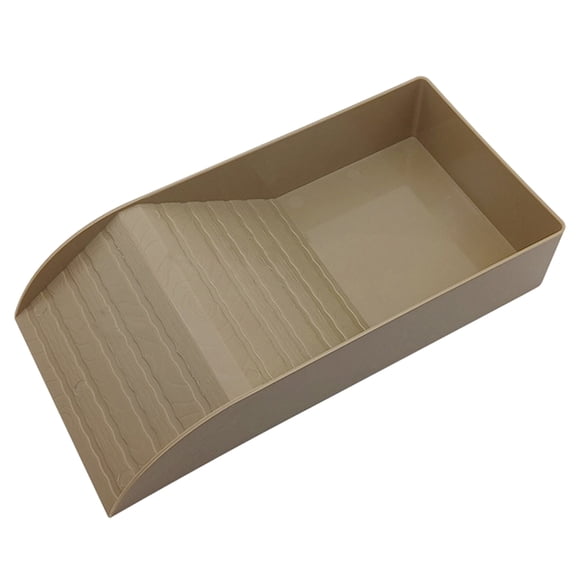 Reptiles Basking Platform with Feeding Dish Plastic Climbing Ladder Island Fish Tanks Aquariums Ornaments