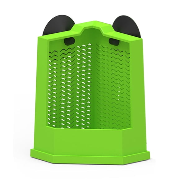 Reptiles Corner Feeder Feeding Dish Suction Cup Mounted Corner Feeder Box For Lizards And Amphibians