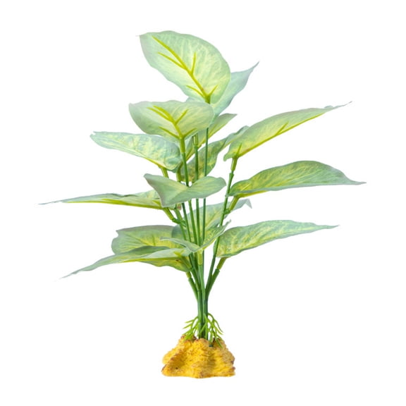 Reptiles Plant Grass for Climbing Habitat Decors Branch with Leaves for Lizards Spiders Snake Hideouts