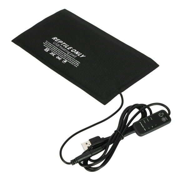 Reptiles Heating Pad, Small Animals USB Temperature Control Heating Mat for Turtles Lizard