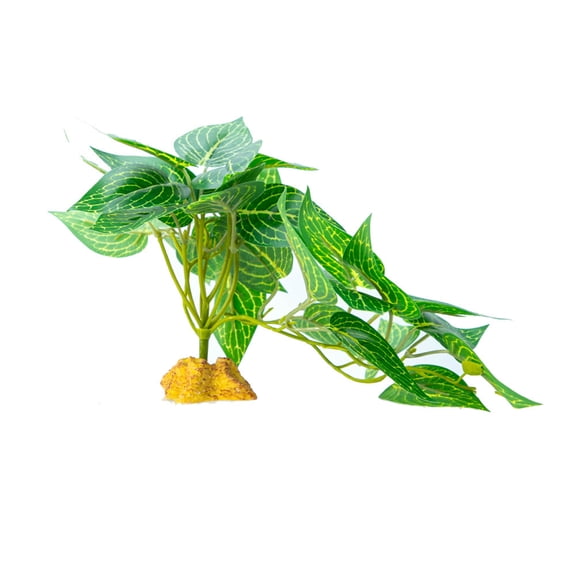 Reptiles Plant Hide Grass Flexible Leaves Terrarium Jungle Habita for Lizards Snake Decorative False Plant