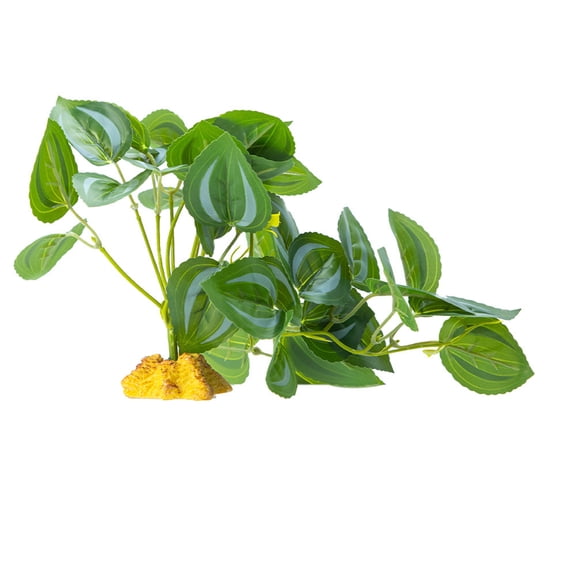 Reptiles Plant Hide Grass Flexible Leaves Terrarium Jungle Habita for Lizards Snake Decorative False Plant