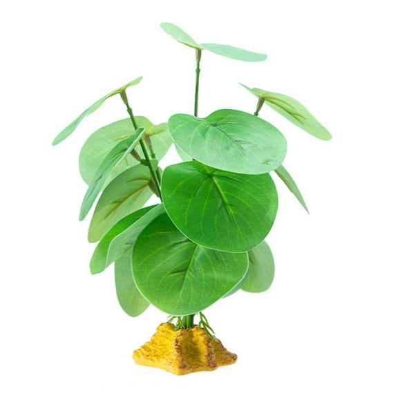 Reptiles Plant Hide Grass Flexible Leaves Terrarium Jungle Habita for Lizards Snake Decorative False Plant
