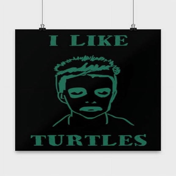 Funny Reptile Meme Wall Art - Animal Lover - 13x13 Poster Print - Home Decor