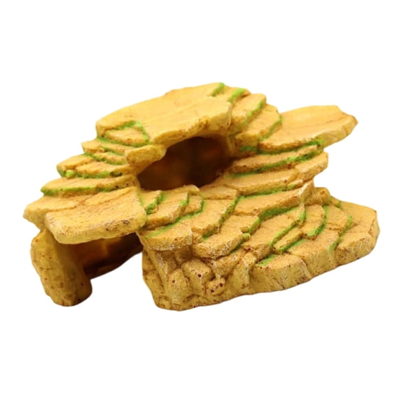 Reptiles Shelter Hide Box for Lizards Spiders Easy to Habitat Decors