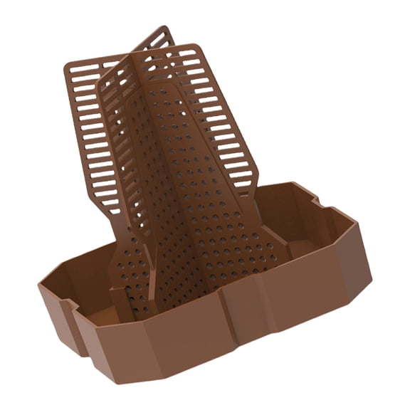 Reptiles Terrariums Bowl For Live AntiEscape Design Easy to Clean Plastic Feeders For Lizards Frogs And Dragons