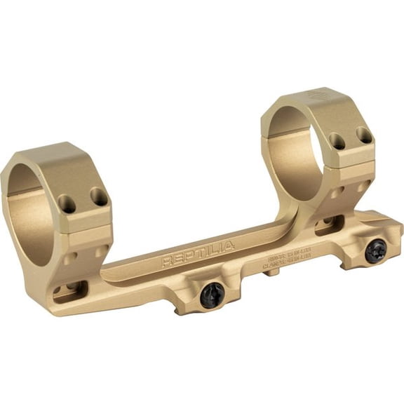 Reptilia AUS Optic Mount Rifle Scope 35mmx77mm, Type III Hardcoat Anodized, FDE Anodized