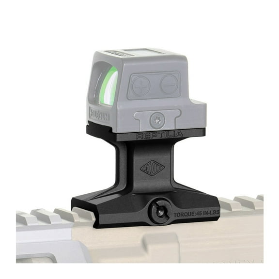 Reptilia DOT Mount 1.93-Inch Height Optic Mount for Holosun 509T - Spring-Loaded Clamp, Low-Profile (Black)