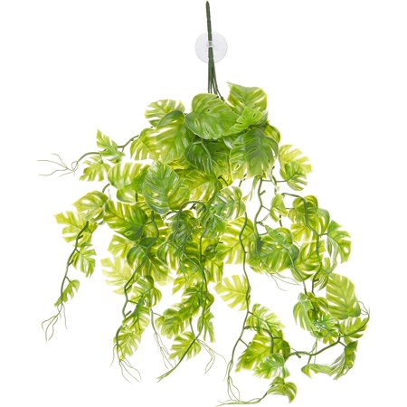 Reptology Decorative Hanging Terrarium Plant Vines For Reptiles And Amphibians – 24” Length – Green
