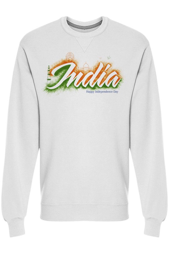 Republic Day India Sweatshirt Men's -Image by Shutterstock