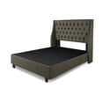 thumbnail image 1 of Republic Design House Cambridge Upholstered Platform Bed (4" Legs), 1 of 7